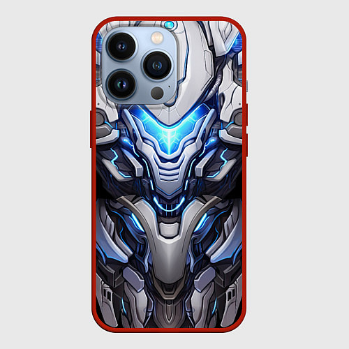 Чехол iPhone 13 Pro Силовая броня Destiny / 3D-Красный – фото 1
