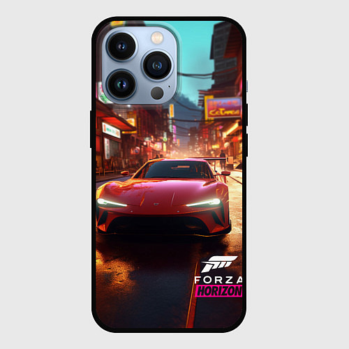 Чехол iPhone 13 Pro Forza Horizon Tokio / 3D-Черный – фото 1