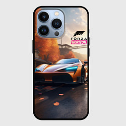 Чехол для iPhone 13 Pro Forza Horison осенний пейзаж, цвет: 3D-черный