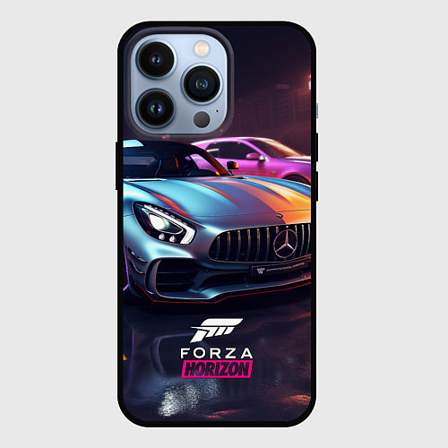 Чехол iPhone 13 Pro Forza Horizon street racing / 3D-Черный – фото 1