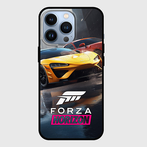 Чехол iPhone 13 Pro Forza Horizon / 3D-Черный – фото 1