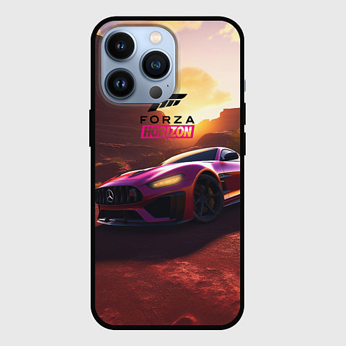 Чехол iPhone 13 Pro Forza Horizon / 3D-Черный – фото 1