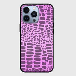 Чехол iPhone 13 Pro Розовая рептилия