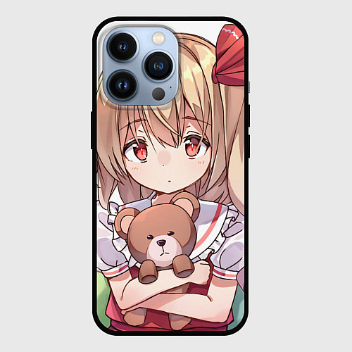 Чехол iPhone 13 Pro Touhou Project Flandre Scarlet / 3D-Черный – фото 1