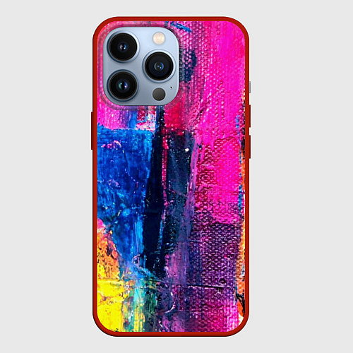 Чехол iPhone 13 Pro Твой стиль абстракция 1 / 3D-Красный – фото 1