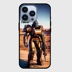 Чехол для iPhone 13 Pro Robot Fallout, цвет: 3D-черный