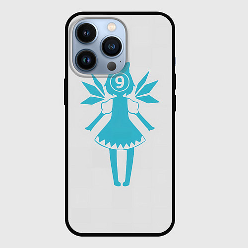 Чехол iPhone 13 Pro Touhou Project Cirno 9 / 3D-Черный – фото 1