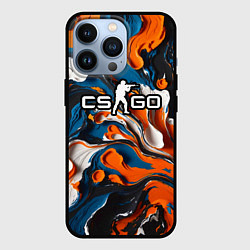 Чехол iPhone 13 Pro Мазки краски - CS GO