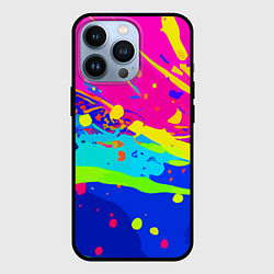 Чехол iPhone 13 Pro Красочная абстрактная композиция