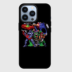 Чехол для iPhone 13 Pro Гонки под рок-н-ролл, цвет: 3D-черный