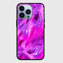 Чехол iPhone 13 Pro Розовая слизь
