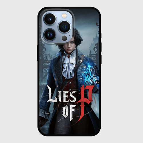 Чехол iPhone 13 Pro Pinocchio lies of p / 3D-Черный – фото 1