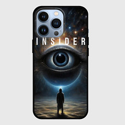 Чехол iPhone 13 Pro Инсайдер и всевидящее око на фоне звездного космос
