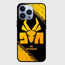 Чехол iPhone 13 Pro Die Antwoord - gold gradient