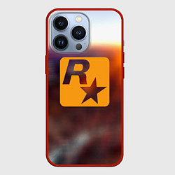 Чехол для iPhone 13 Pro Grand Theft Auto rockstar game, цвет: 3D-красный