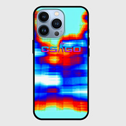 Чехол для iPhone 13 Pro Cs go gradient skin, цвет: 3D-черный