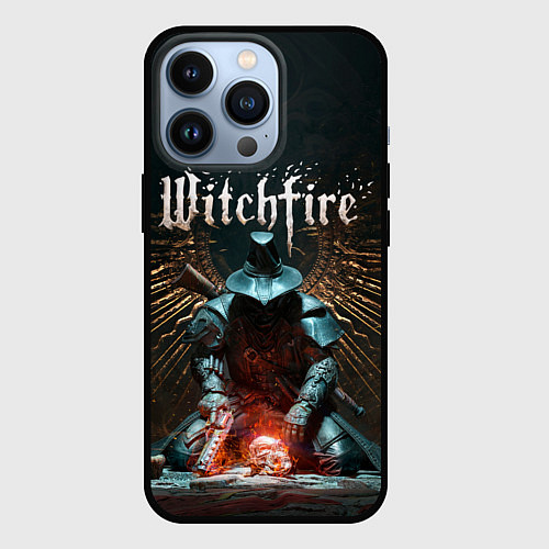 Чехол iPhone 13 Pro Охотник witchfire / 3D-Черный – фото 1