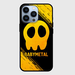 Чехол iPhone 13 Pro Babymetal - gold gradient