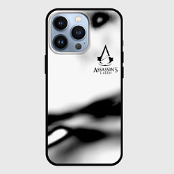 Чехол iPhone 13 Pro Assassins Creed logo texture