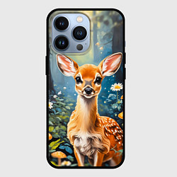 Чехол iPhone 13 Pro Олененок в волшебном лесу
