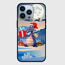 Чехол iPhone 13 Pro Новогодний дракон 2024