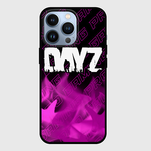 Чехол iPhone 13 Pro DayZ pro gaming: символ сверху / 3D-Черный – фото 1