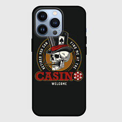 Чехол для iPhone 13 Pro Casino, цвет: 3D-черный