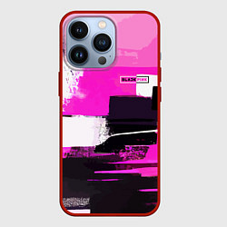 Чехол для iPhone 13 Pro Black pink - girl-group - South Korea, цвет: 3D-красный