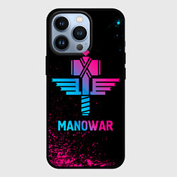 Чехол iPhone 13 Pro Manowar - neon gradient