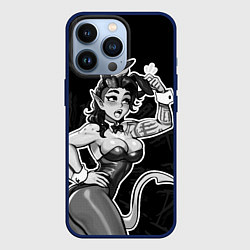 Чехол для iPhone 13 Pro Карлах в костюме зайки - baldurs gate, цвет: 3D-тёмно-синий