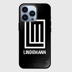 Чехол iPhone 13 Pro Lindemann glitch на темном фоне