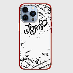 Чехол iPhone 13 Pro JoJos Bizarre splash love anime