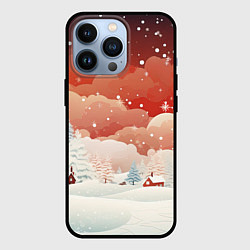 Чехол для iPhone 13 Pro Праздничное настроение, цвет: 3D-черный