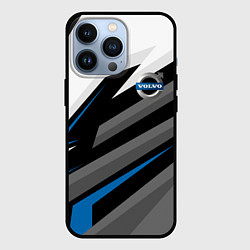 Чехол iPhone 13 Pro Volvo - blue sport