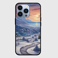 Чехол для iPhone 13 Pro Хрустальный звон праздника, цвет: 3D-черный