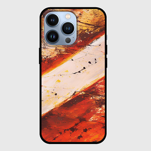 Чехол iPhone 13 Pro Горная порода / 3D-Черный – фото 1