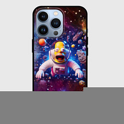 Чехол iPhone 13 Pro Homer Simpson in space - ai art