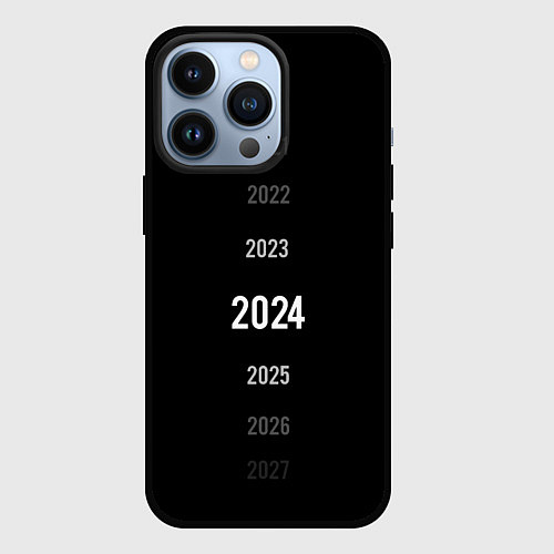 Чехол iPhone 13 Pro Lets go next - 2024 / 3D-Черный – фото 1