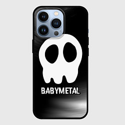 Чехол iPhone 13 Pro Babymetal glitch на темном фоне