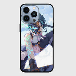 Чехол iPhone 13 Pro Genshin Impact Сяо Xiao Mask