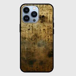 Чехол для iPhone 13 Pro Древний папирус, цвет: 3D-черный