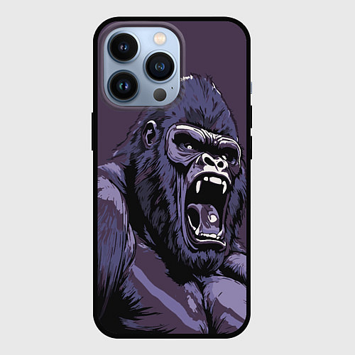 Чехол iPhone 13 Pro Lord of the Jungle / 3D-Черный – фото 1