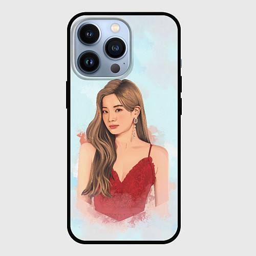 Чехол iPhone 13 Pro Дахён Твайс / 3D-Черный – фото 1