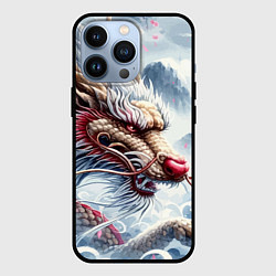 Чехол iPhone 13 Pro Свирепый японский дракон - искусство