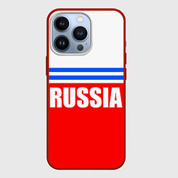 Чехол для iPhone 13 Pro Russia - classic, цвет: 3D-красный