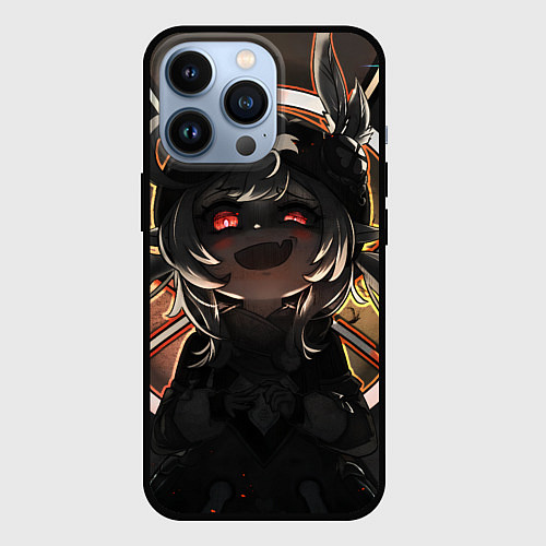 Чехол iPhone 13 Pro Genshin Impact Klee Yandere / 3D-Черный – фото 1