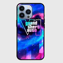 Чехол iPhone 13 Pro GTA6 неоновый космос