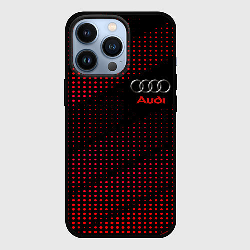 Чехол iPhone 13 Pro Audi sportdot / 3D-Черный – фото 1