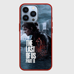 Чехол для iPhone 13 Pro Элли и Эбби tlou part 2 remake, цвет: 3D-красный