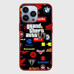 Чехол iPhone 13 Pro GTA6 автобренды